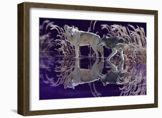 The Edge of Winter-Gordon Semmens-Framed Giclee Print