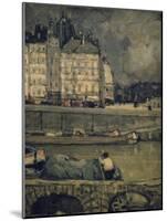 The Edges of the Seine, Paris, (1880-1924)-James Wilson Morrice-Mounted Giclee Print