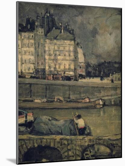 The Edges of the Seine, Paris, (1880-1924)-James Wilson Morrice-Mounted Giclee Print