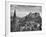 The Edinburgh Castle Sitting High on a Rock Above St. Cuthbert's Church-Hans Wild-Framed Photographic Print