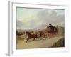 The Edinburgh to London Royal Mail Coach-John Frederick Herring I-Framed Giclee Print