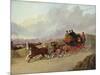 The Edinburgh to London Royal Mail Coach-John Frederick Herring I-Mounted Premium Giclee Print