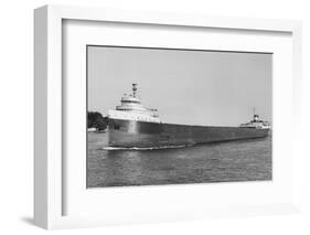 The Edmund Fitzgerald Sailing-null-Framed Photographic Print