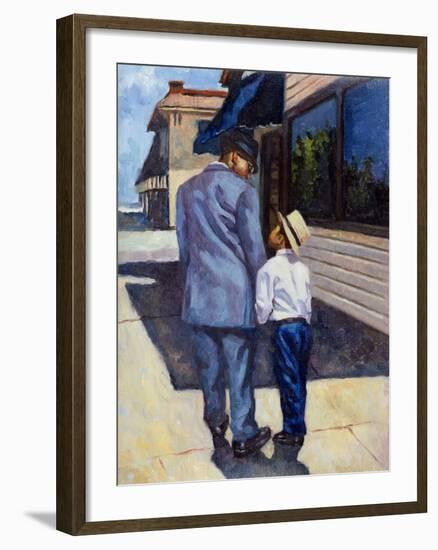 The Education of a King, 2001-Colin Bootman-Framed Premium Giclee Print