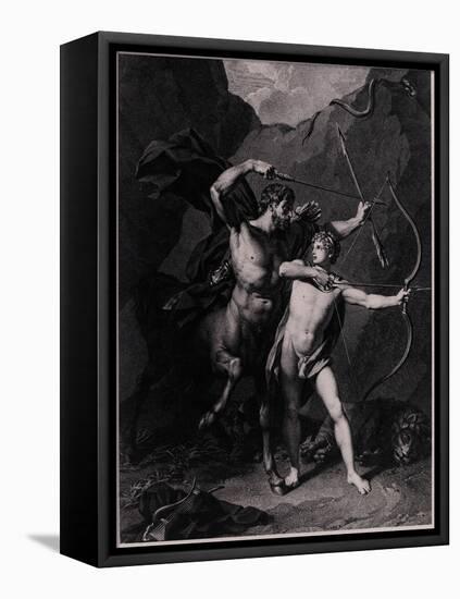 The Education of Achilles, 1794-Charles Clément Bervic-Framed Stretched Canvas