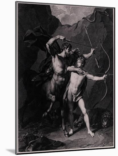 The Education of Achilles, 1794-Charles Clément Bervic-Mounted Giclee Print