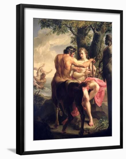 The Education of Achilles by Chiron, 1746-Pompeo Batoni-Framed Giclee Print