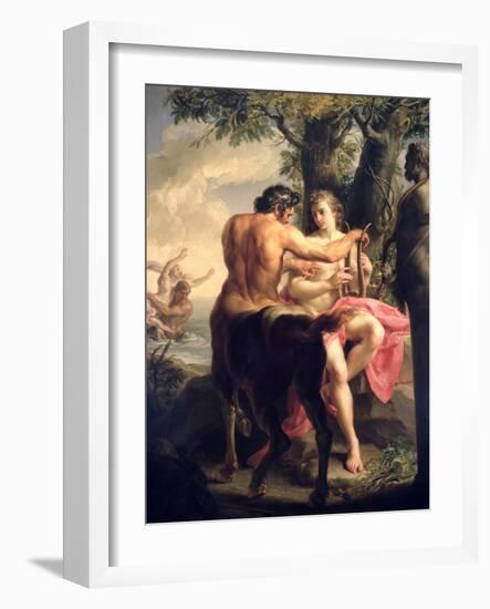 The Education of Achilles by Chiron, 1746-Pompeo Batoni-Framed Giclee Print