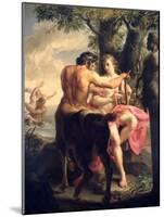 The Education of Achilles by Chiron, 1746-Pompeo Batoni-Mounted Giclee Print