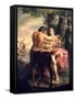 The Education of Achilles by Chiron, 1746-Pompeo Batoni-Framed Stretched Canvas