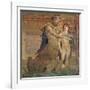 The Education of Achilles by Chiron, from Herculaneum-null-Framed Giclee Print