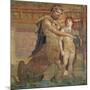 The Education of Achilles by Chiron, from Herculaneum-null-Mounted Giclee Print