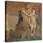 The Education of Achilles by Chiron, from Herculaneum-null-Stretched Canvas