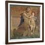 The Education of Achilles by Chiron, from Herculaneum-null-Framed Giclee Print