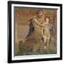 The Education of Achilles by Chiron, from Herculaneum-null-Framed Giclee Print