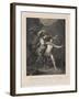 The Education of Achilles by the Centaur Chiron-Charles-Clément Bervic-Framed Giclee Print