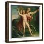 The Education of Achilles, C.1776 (Oil on Canvas)-Giovanni Battista Cipriani-Framed Giclee Print