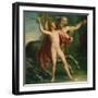 The Education of Achilles, C.1776 (Oil on Canvas)-Giovanni Battista Cipriani-Framed Giclee Print