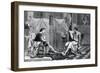 The Education of Alexander the Great by Aristotle from a Book by L. Figuier-null-Framed Giclee Print