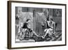 The Education of Alexander the Great by Aristotle from a Book by L. Figuier-null-Framed Giclee Print