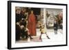 The Education of Children Clovis, Detail-Sir Lawrence Alma-Tadema-Framed Art Print