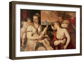 The Education of Cupid, circa 1565-Titian (Tiziano Vecelli)-Framed Giclee Print