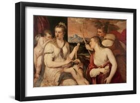 The Education of Cupid, circa 1565-Titian (Tiziano Vecelli)-Framed Giclee Print