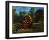 The Education of the Virgin, 1852-Eugene Delacroix-Framed Giclee Print