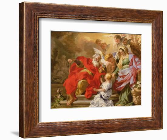 The Education of the Virgin, C.1715-Sebastiano Conca-Framed Giclee Print