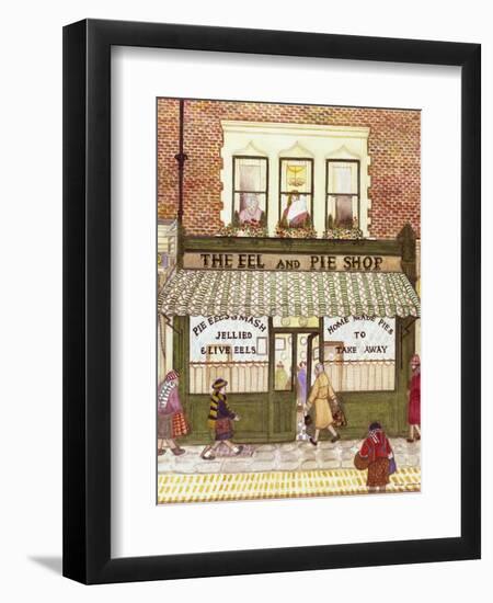 The Eel and Pie Shop, 1989-Gillian Lawson-Framed Giclee Print