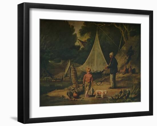 The Eel Catcher, 1812-Edmund Bristow-Framed Giclee Print