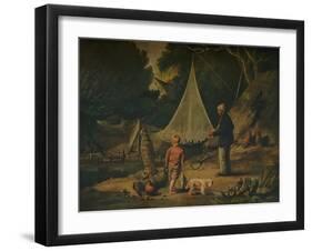 The Eel Catcher, 1812-Edmund Bristow-Framed Giclee Print