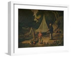 The Eel Catcher, 1812-Edmund Bristow-Framed Giclee Print