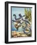 The Eel's Amazing Journey-G. W Backhouse-Framed Giclee Print