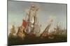 The 'Eendracht' and Other Shipping Off a Dutch Port-Hendrik van Minderhout-Mounted Giclee Print