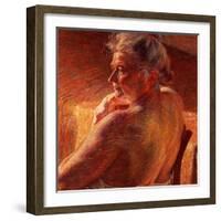 The Effect of Sunlight, 1909-Umberto Boccioni-Framed Giclee Print