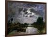 The Effect of the Moon, 1891-Eugène Boudin-Framed Giclee Print