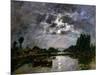 The Effect of the Moon, 1891-Eugène Boudin-Mounted Giclee Print