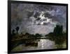 The Effect of the Moon, 1891-Eugène Boudin-Framed Giclee Print