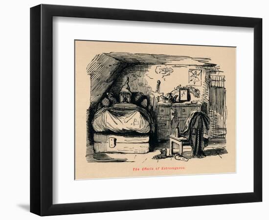 'The Effects of Extravagance', c1860, (c1860)-John Leech-Framed Giclee Print