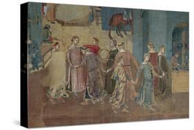 The Effects of Good Government in the City And Country-Lorenzetti Ambrogio-Stretched Canvas