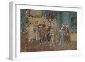 The Effects of Good Government in the City And Country-Lorenzetti Ambrogio-Framed Giclee Print