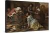 The Effects of Intemperance, Ca 1665-Jan Havicksz Steen-Stretched Canvas