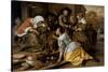 The Effects of Intemperance, circa 1663-65-Jan Havicksz. Steen-Stretched Canvas