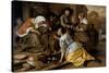 The Effects of Intemperance, circa 1663-65-Jan Havicksz. Steen-Stretched Canvas