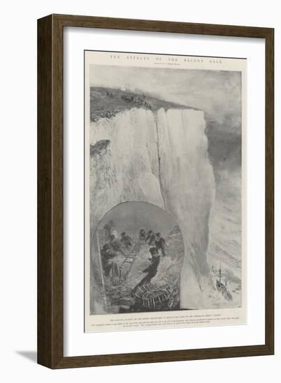 The Effects of the Recent Gale-Henry Charles Seppings Wright-Framed Giclee Print