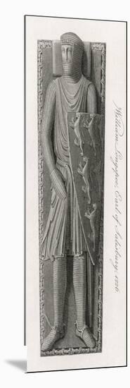 The Effigy of William Longspee Earl of Salisbury: in Salisbury Cathedral-J. Mitan-Mounted Art Print