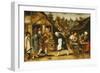 The Egg Dance-Pieter III Brueghel-Framed Giclee Print