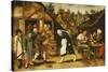 The Egg Dance-Pieter III Brueghel-Stretched Canvas