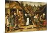 The Egg Dance-Pieter III Brueghel-Mounted Giclee Print